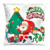 Capa Almofada Natalina Noel e Elfos