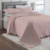 Kit Colcha Cobre Leito King 3 Peças Bouti Matelado Rose