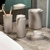 Porta Escova de Dentes com Tampa Serene Light Gray na internet
