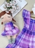 Vestido Roxo com Roupa Boneca na internet