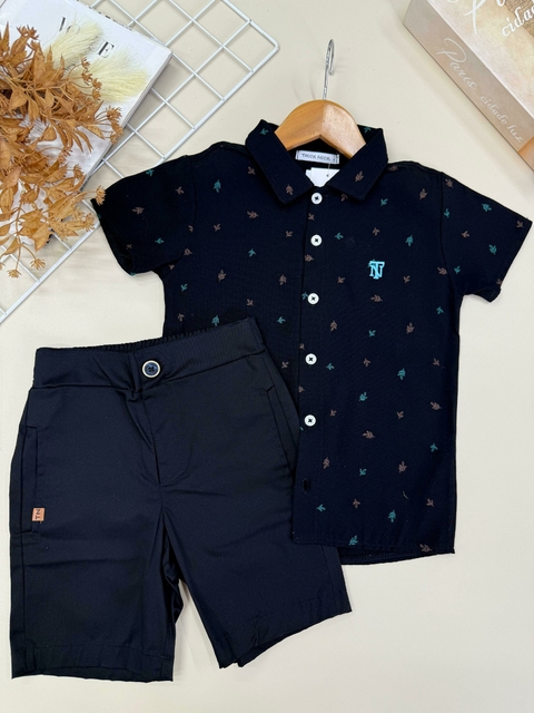 Conjunto Infantil Camisa Com Bermuda Trick Nick - comprar online
