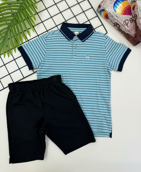 Conjunto Polo Com Bermuda Masculino Trick Nick - comprar online