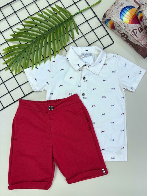 Conjunto Infantil Camisa Com Bermuda Trick Nick - comprar online