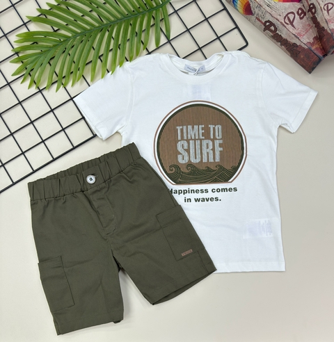 Conjunto Camiseta com Bermuda