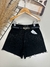 Short Jeans Preto Juvenil - comprar online