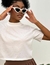 T-Shirt Cropped Juvenil na internet