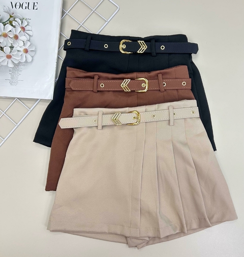 Short Saia Plisado Juvenil - comprar online