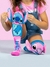 Meia Divertida do Stitch na internet