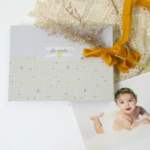 ÁLBUM AUTOCOLANTE SANFONADO 10X15 - CINZA MODERNINHO