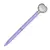 CANETA CORAÇÃO DE DIAMANTE LILÁS - comprar online
