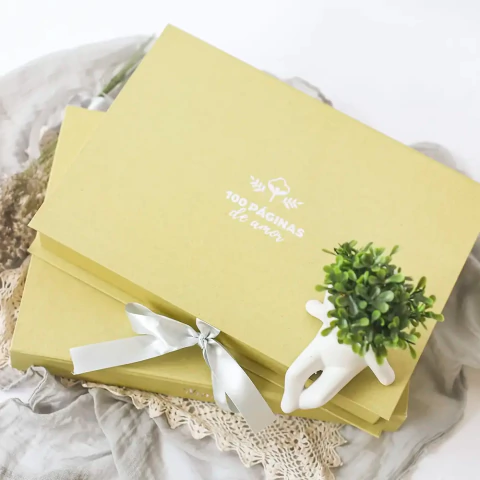 CAIXA PARA LIVRO ÁLBUM DO BEBÊ