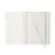 CADERNETA LAGOA PONTADO 14X21 CISNE FLORAL OFF WHITE - 100 Páginas de Amor