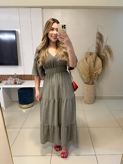 VESTIDO FRANCIS MANGA FLARE - comprar online