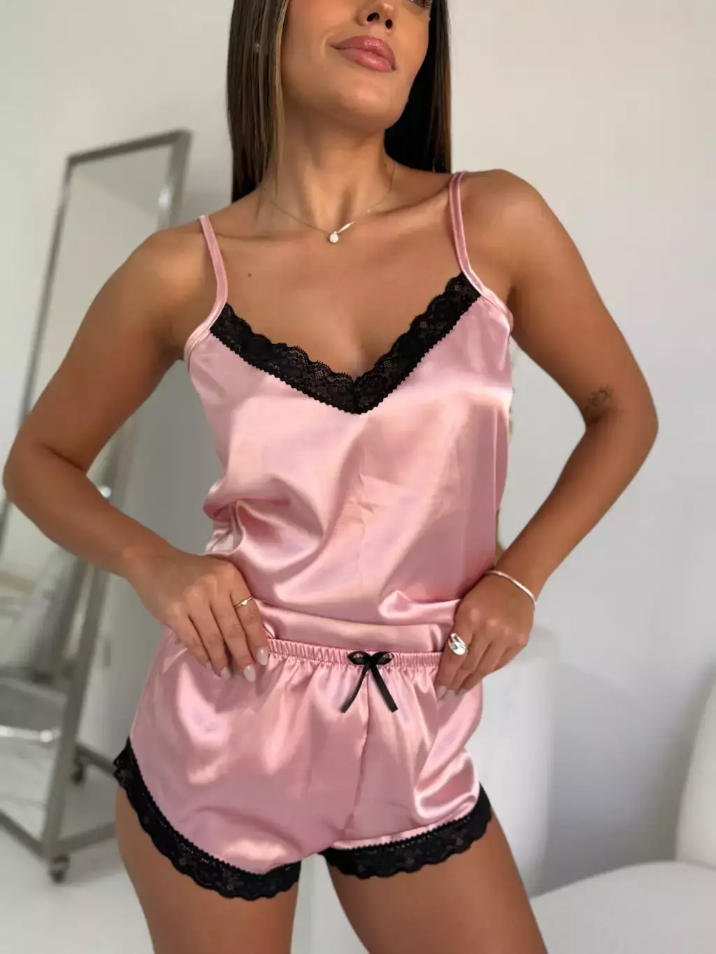 PIJAMA "SERENE" ROSA VIEJO