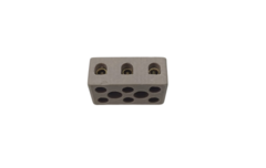 Conector de Porcelana 3 polos 10mm 50A/600V
