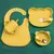 Colher e garfo em metal e silicone - loja online