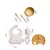 Kit 7 peças Bambu e silicone - Viva Kids Shop