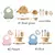 Kit 7 peças Bambu e silicone - Viva Kids Shop