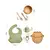 Kit 7 peças Bambu e silicone