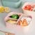 Lunch box com divisórias - 100% em silicone na internet