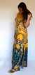 Vestido longo com fendas "A Árvore da Vida" Gustav Klimt na internet