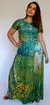 Vestido longo "Mulher no campo" Van Gogh (TAMANHO P)
