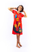 Vestido curto "Jardim Lunático" Wassily Kandinsky - Usoarte - Roupas Femininas e Acessórios