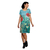 Vestido curto "Borboletas" Vincent Van Gogh