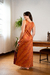 Vestido longo supplex "Rosas Brancas" Suzanne Valadon - comprar online