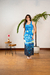 Vestido longo supplex "Noite Estrelada" Vincent Van Gogh