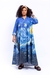 Vestido chemise longo "Noite estrelada" Vincent Van Gogh - comprar online