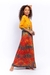 Vestido longo "Salgueiros no sol poente" Vincent Van Gogh - comprar online