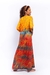 Vestido longo "Salgueiros no sol poente" Vincent Van Gogh na internet