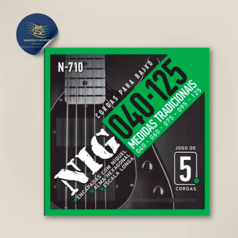 CORDA PARA BAIXO NIG N - 710 5 CORDAS*