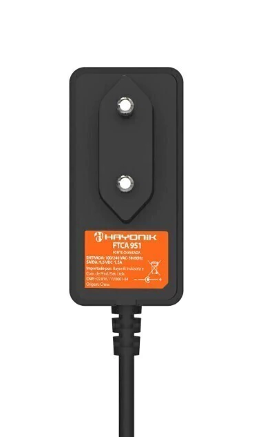 FONTE PARA TECLADO 9,5VDC 1,5A FTCA-951 HYK