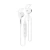Fone De Ouvido Bluetooth Intra 5.0, Branca, 55m - EP-TWS-10WH - C3Plus - comprar online
