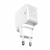 Carregador para Celular, USB, 12W, 50/60 Hz, Sem Cabo, Branco - UC-215WH - C3tech - comprar online