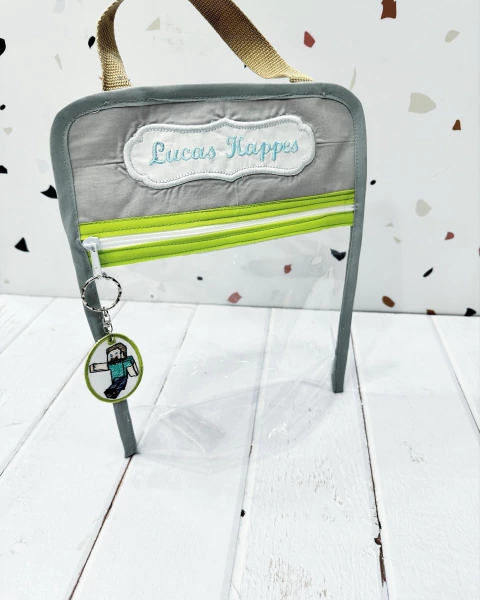 Bolsita Multiuso con fuelle Minecraft