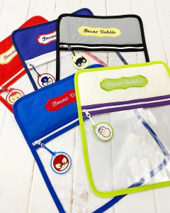 Bolsita Transparente Super Heroes - MaJo Home Baby