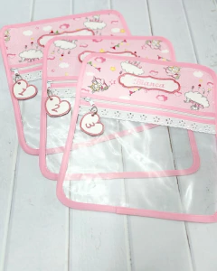 Bolsita Transparente Bebé Rosa - comprar en línea
