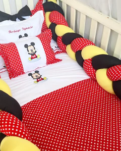 Set de Cuna Mickey Rojo - MaJo Home Baby