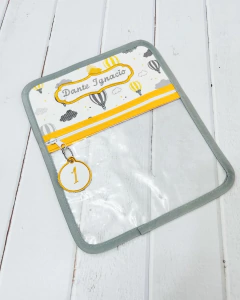 Imagen de Bolsita Transparente Globos Aeroestaticos Amarillo