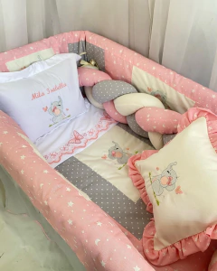 set de cuna colecho elefantita - tienda en línea