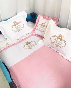 Set de Cuna Princesa rosa - MaJo Home Baby