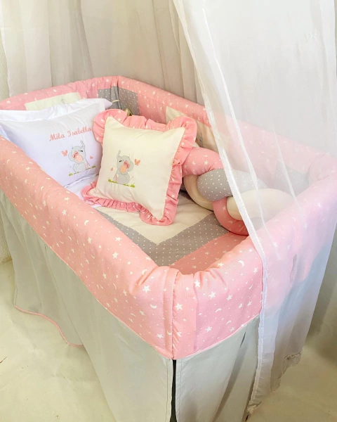 set de cuna colecho elefantita