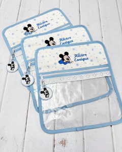 Bolsita Transparente Temática Mickey bebé