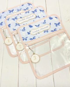 Bolsita Transparente Mariposas Celestes - comprar en línea