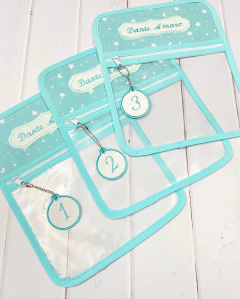 Bolsita Transparente Estrellas y Lunas Verde en internet