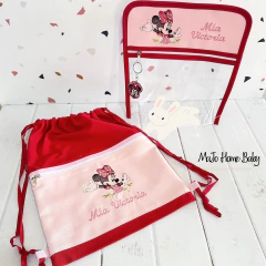 Set Multiuso Minnie Flores - MaJo Home Baby