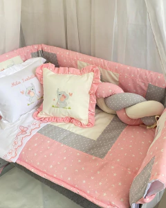 set de cuna colecho elefantita - MaJo Home Baby